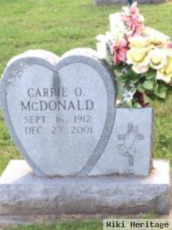 Carrie O. Mcdonald