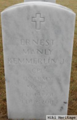 Ernest Manly Kemmerlin, Jr