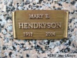 Mary E. Hendryson