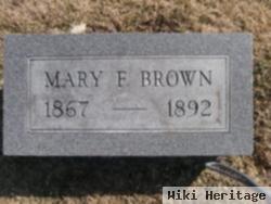 Mary F. Brown