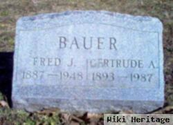 Gertrude A. Bauer