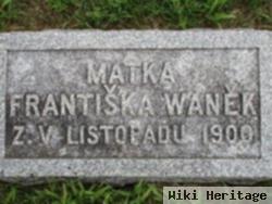 Frantiska Wanek