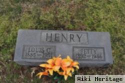 Mary Elizabeth "miss Betty" Collins Henry