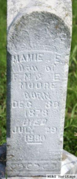 Mamie E Moore