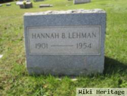 Hannah Belle Lehman