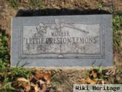 Lettie Preston Bowyer Lemons