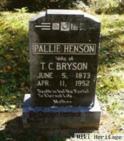 Laura Palestine "pallie" Henson Bryson