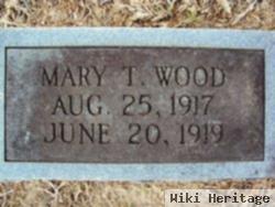 Mary T Wood