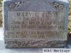 Mary C Rust