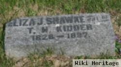 Eliza Jane Shawke Kidder