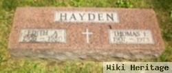 Edith A Hayden