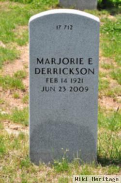 Marjorie E Derrickson