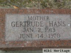 Gertrude Ihde Hans