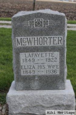 Eliza Caroline Thompson Mcwhorter