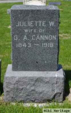 Juliett W. Wilson Cannon