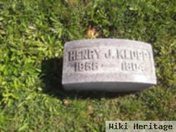 Henry J. Klopp