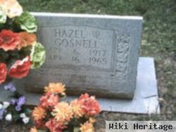 Hazel Wallin Gosnell