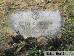 Cleo C Leffew