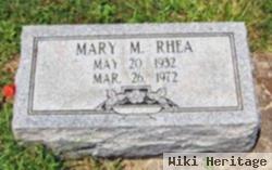 Mary M. Rhea