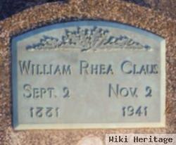 William Rhea Claus, Sr