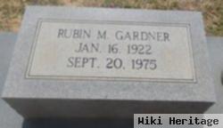 Rubin M Gardner