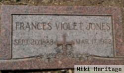 Frances Violet Jones