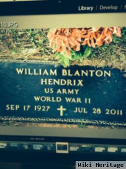 William Blanton Hendrix