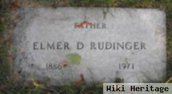 Elmer D Rudinger