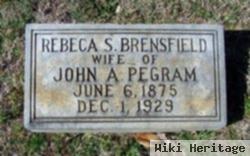 Rebecca Susan Brincefield Pegram