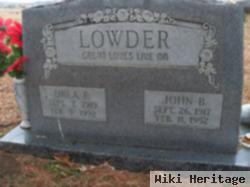 Corp John B Lowder