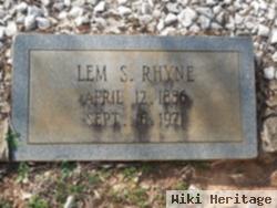 Lemuel Shuford Rhyne