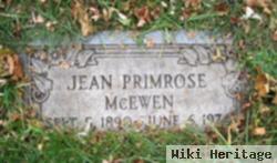 Jean Primrose Mcewen