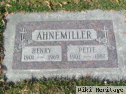 Grace Meryle "petie" Wisner Ahnemiller