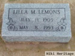 Lilla M. Lemons