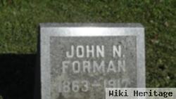 Rev John Newton Forman