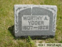 Worthy A. Yoder