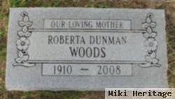 Roberta Edna Dunman Woods