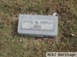 Wayne W Huntley