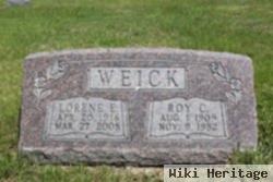 Roy C Weick