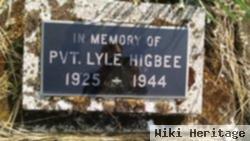 Pvt Lyle Higbee