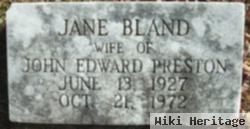 Jane Bland Preston