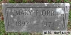 Mary P Orr