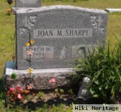 Joan M Sharpe