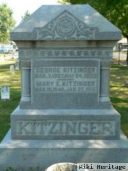 Mary E Kitzinger