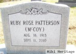 Ruby Rose Mccoy Patterson