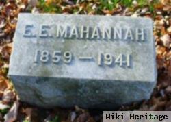 Ernest Everett Mahannah