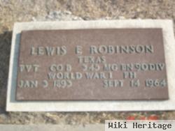 Lewis Edward "pop" Robinson, Sr