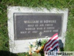 Maj William H Bowers