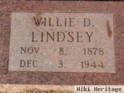 Willie Dora Wallace Lindsey