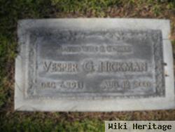 Vesper G. Hickman